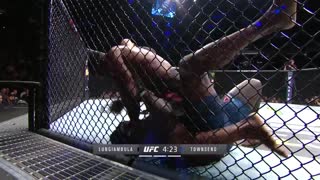 Декаун Таунсенд vs Дальча Лунгиамбула: видео нокаута на UFC Миннеаполис